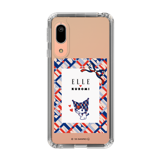 スリムプロテクションケース［ ELLE×マイメロディ＆クロミ - トリコロールカラーグラフィック2 ］