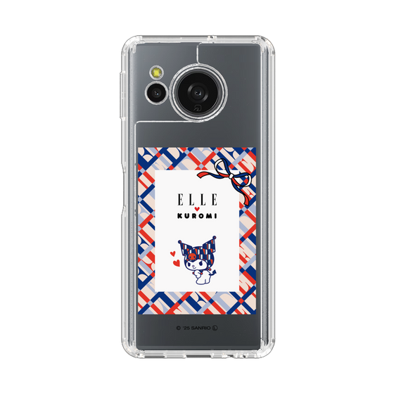 スリムプロテクションケース［ ELLE×マイメロディ＆クロミ - トリコロールカラーグラフィック2 ］