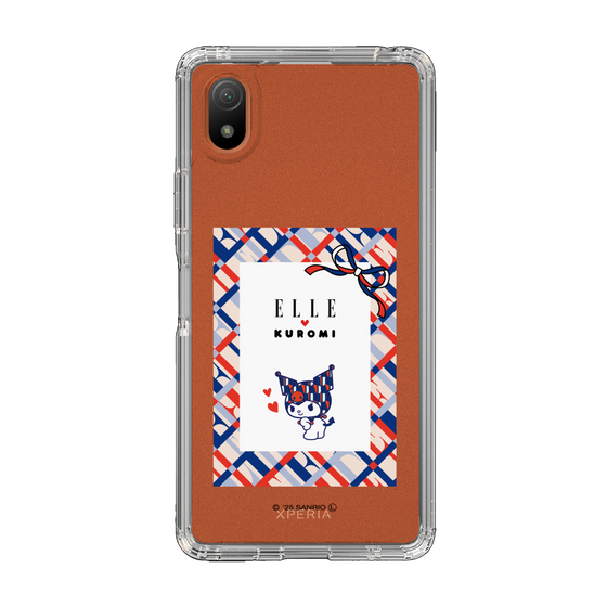 スリムプロテクションケース［ ELLE×マイメロディ＆クロミ - トリコロールカラーグラフィック2 ］
