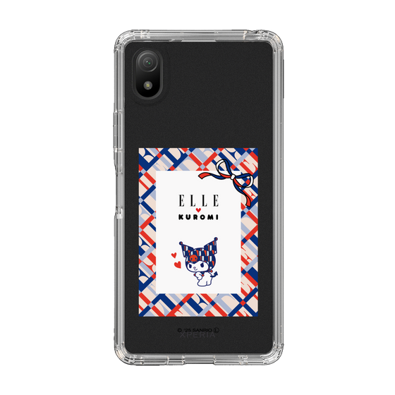 スリムプロテクションケース［ ELLE×マイメロディ＆クロミ - トリコロールカラーグラフィック2 ］