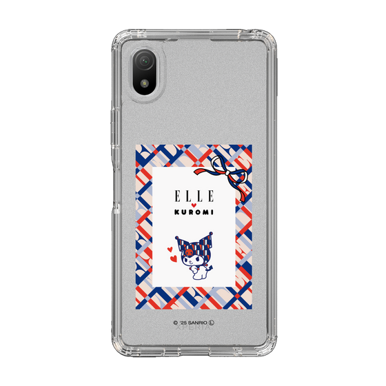 スリムプロテクションケース［ ELLE×マイメロディ＆クロミ - トリコロールカラーグラフィック2 ］