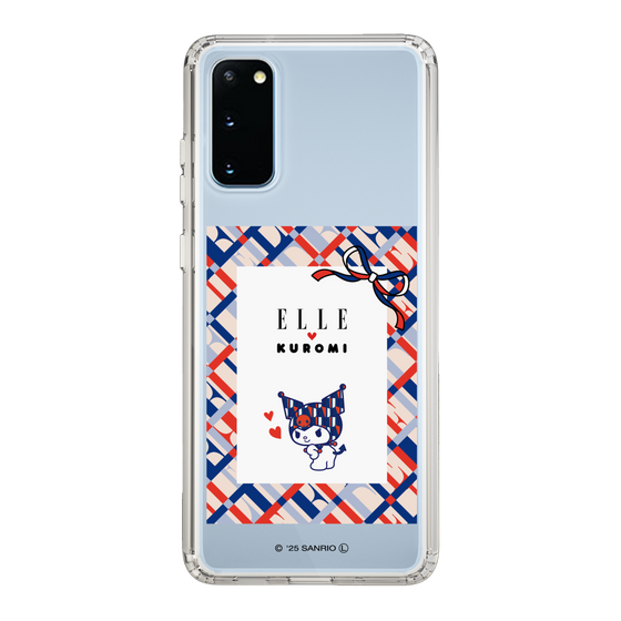 スリムプロテクションケース［ ELLE×マイメロディ＆クロミ - トリコロールカラーグラフィック2 ］