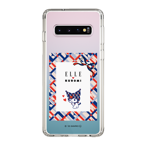 スリムプロテクションケース［ ELLE×マイメロディ＆クロミ - トリコロールカラーグラフィック2 ］
