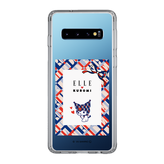 スリムプロテクションケース［ ELLE×マイメロディ＆クロミ - トリコロールカラーグラフィック2 ］