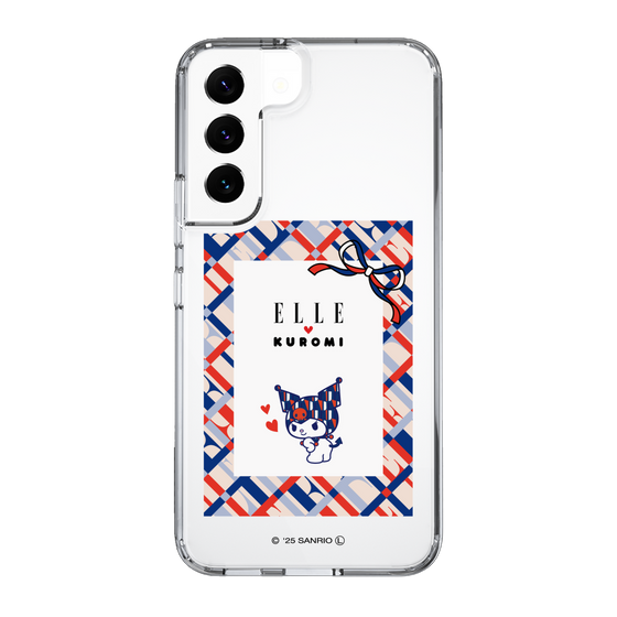 スリムプロテクションケース［ ELLE×マイメロディ＆クロミ - トリコロールカラーグラフィック2 ］