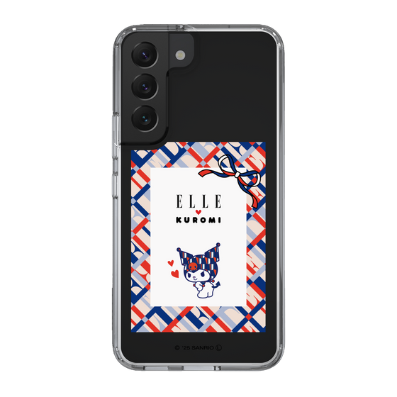 スリムプロテクションケース［ ELLE×マイメロディ＆クロミ - トリコロールカラーグラフィック2 ］