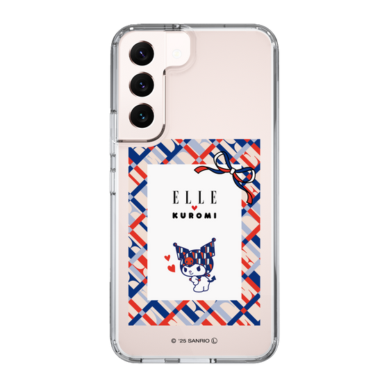 スリムプロテクションケース［ ELLE×マイメロディ＆クロミ - トリコロールカラーグラフィック2 ］