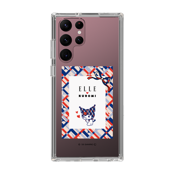 スリムプロテクションケース［ ELLE×マイメロディ＆クロミ - トリコロールカラーグラフィック2 ］