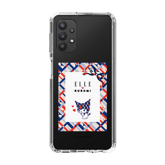 スリムプロテクションケース［ ELLE×マイメロディ＆クロミ - トリコロールカラーグラフィック2 ］