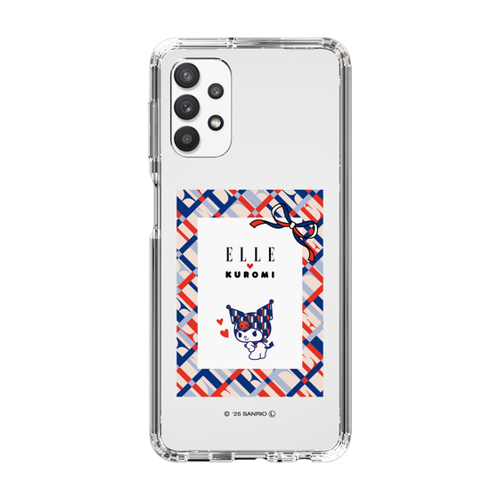 スリムプロテクションケース［ ELLE×マイメロディ＆クロミ - トリコロールカラーグラフィック2 ］