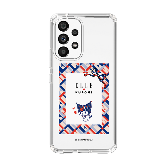 スリムプロテクションケース［ ELLE×マイメロディ＆クロミ - トリコロールカラーグラフィック2 ］