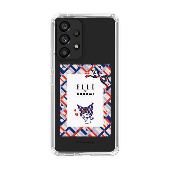 スリムプロテクションケース［ ELLE×マイメロディ＆クロミ - トリコロールカラーグラフィック2 ］