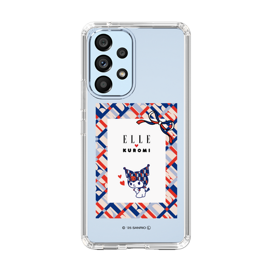 スリムプロテクションケース［ ELLE×マイメロディ＆クロミ - トリコロールカラーグラフィック2 ］