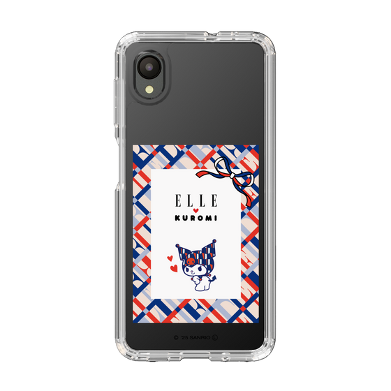 スリムプロテクションケース［ ELLE×マイメロディ＆クロミ - トリコロールカラーグラフィック2 ］