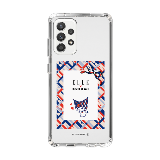 スリムプロテクションケース［ ELLE×マイメロディ＆クロミ - トリコロールカラーグラフィック2 ］