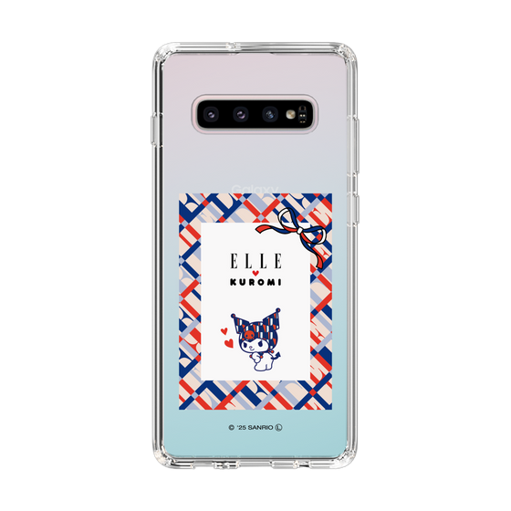 スリムプロテクションケース［ ELLE×マイメロディ＆クロミ - トリコロールカラーグラフィック2 ］