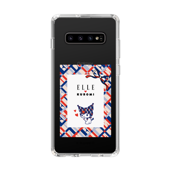 スリムプロテクションケース［ ELLE×マイメロディ＆クロミ - トリコロールカラーグラフィック2 ］