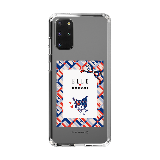 スリムプロテクションケース［ ELLE×マイメロディ＆クロミ - トリコロールカラーグラフィック2 ］