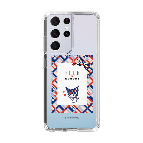 スリムプロテクションケース［ ELLE×マイメロディ＆クロミ - トリコロールカラーグラフィック2 ］