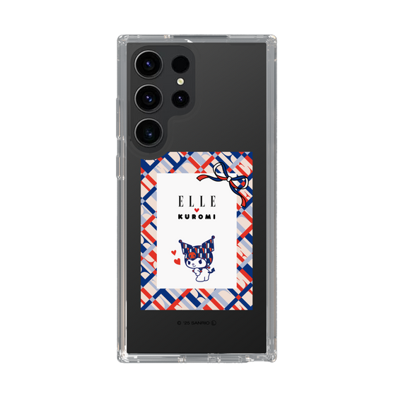 スリムプロテクションケース［ ELLE×マイメロディ＆クロミ - トリコロールカラーグラフィック2 ］