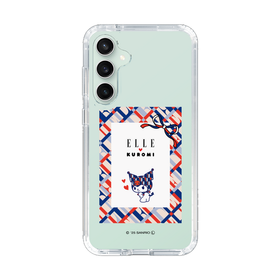 スリムプロテクションケース［ ELLE×マイメロディ＆クロミ - トリコロールカラーグラフィック2 ］