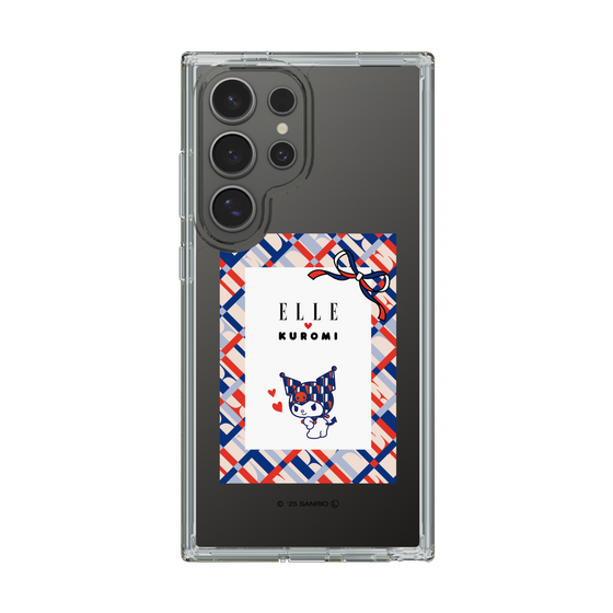 スリムプロテクションケース［ ELLE×マイメロディ＆クロミ - トリコロールカラーグラフィック2 ］