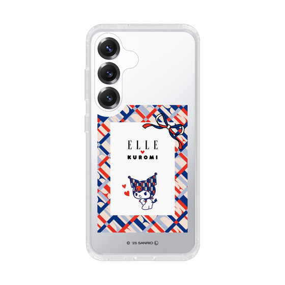 スリムプロテクションケース［ ELLE×マイメロディ＆クロミ - トリコロールカラーグラフィック2 ］