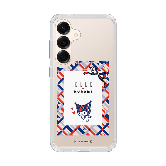スリムプロテクションケース［ ELLE×マイメロディ＆クロミ - トリコロールカラーグラフィック2 ］