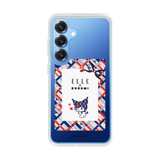 スリムプロテクションケース［ ELLE×マイメロディ＆クロミ - トリコロールカラーグラフィック2 ］