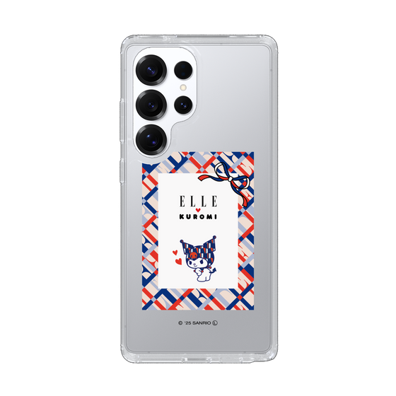 スリムプロテクションケース［ ELLE×マイメロディ＆クロミ - トリコロールカラーグラフィック2 ］