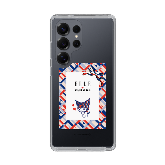 スリムプロテクションケース［ ELLE×マイメロディ＆クロミ - トリコロールカラーグラフィック2 ］