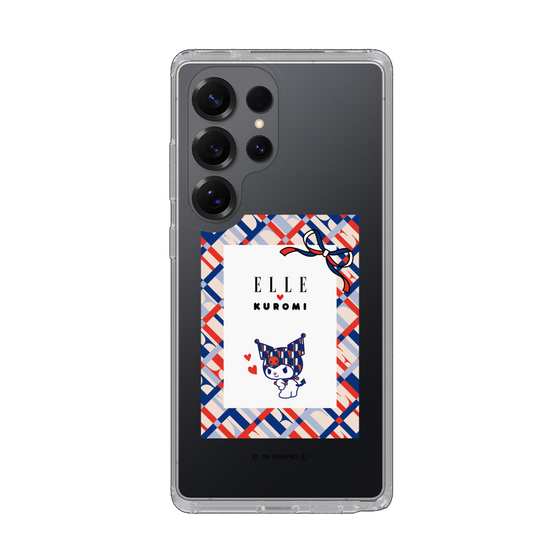 スリムプロテクションケース［ ELLE×マイメロディ＆クロミ - トリコロールカラーグラフィック2 ］