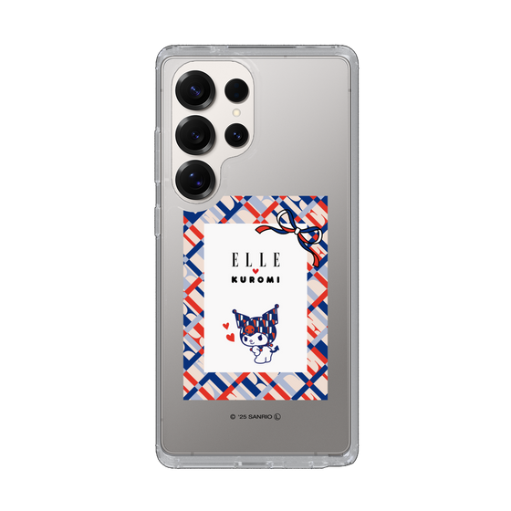 スリムプロテクションケース［ ELLE×マイメロディ＆クロミ - トリコロールカラーグラフィック2 ］