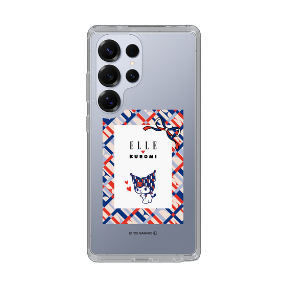 スリムプロテクションケース［ ELLE×マイメロディ＆クロミ - トリコロールカラーグラフィック2 ］