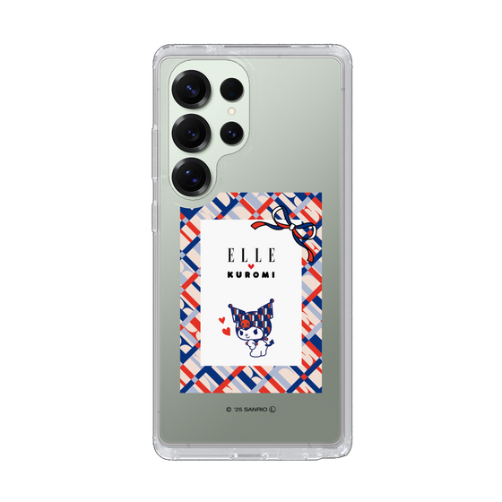 スリムプロテクションケース［ ELLE×マイメロディ＆クロミ - トリコロールカラーグラフィック2 ］