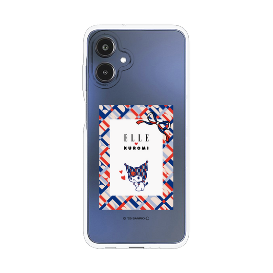 スリムプロテクションケース［ ELLE×マイメロディ＆クロミ - トリコロールカラーグラフィック2 ］