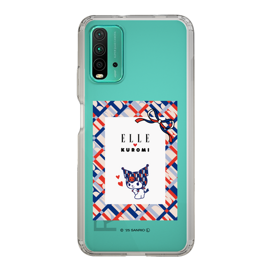 スリムプロテクションケース［ ELLE×マイメロディ＆クロミ - トリコロールカラーグラフィック2 ］