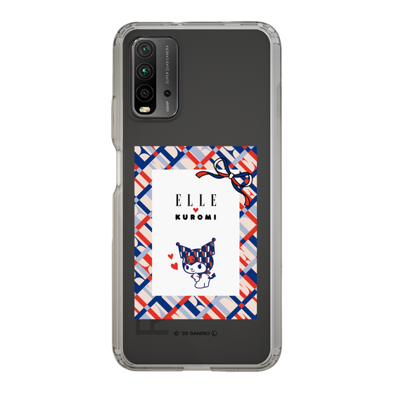 スリムプロテクションケース［ ELLE×マイメロディ＆クロミ - トリコロールカラーグラフィック2 ］
