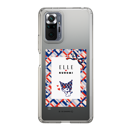 スリムプロテクションケース［ ELLE×マイメロディ＆クロミ - トリコロールカラーグラフィック2 ］