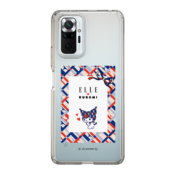 スリムプロテクションケース［ ELLE×マイメロディ＆クロミ - トリコロールカラーグラフィック2 ］