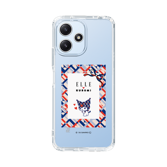 スリムプロテクションケース［ ELLE×マイメロディ＆クロミ - トリコロールカラーグラフィック2 ］