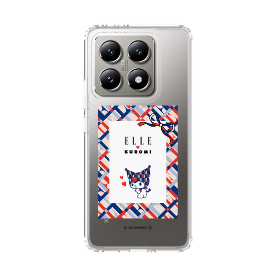 スリムプロテクションケース［ ELLE×マイメロディ＆クロミ - トリコロールカラーグラフィック2 ］