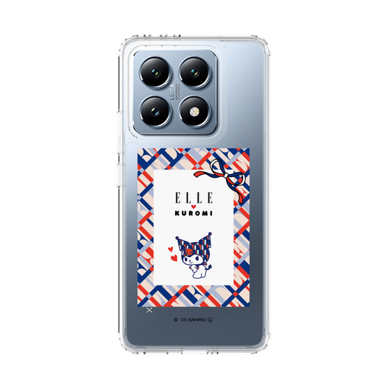 スリムプロテクションケース［ ELLE×マイメロディ＆クロミ - トリコロールカラーグラフィック2 ］
