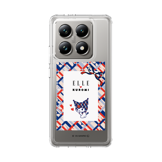 スリムプロテクションケース［ ELLE×マイメロディ＆クロミ - トリコロールカラーグラフィック2 ］
