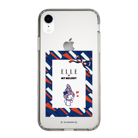 スリムプロテクションケース［ ELLE×マイメロディ＆クロミ - トリコロールカラーグラフィック3 ］