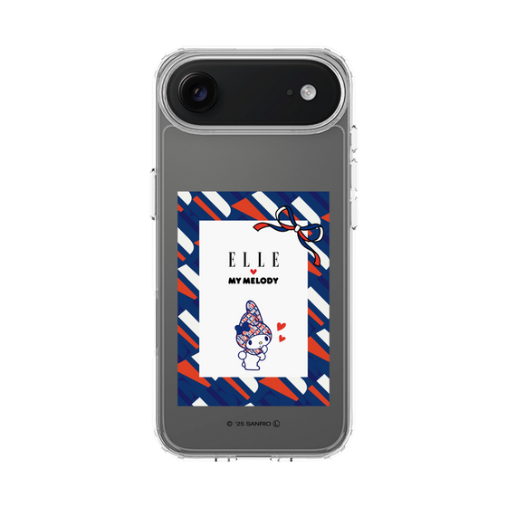 スリムプロテクションケース［ ELLE×マイメロディ＆クロミ - トリコロールカラーグラフィック3 ］