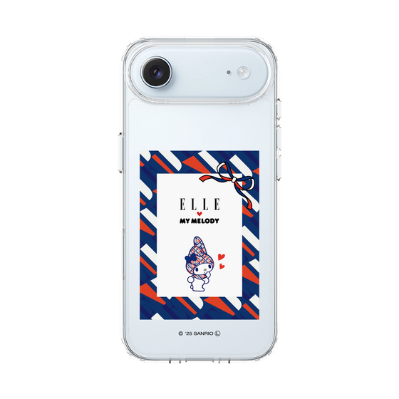 スリムプロテクションケース［ ELLE×マイメロディ＆クロミ - トリコロールカラーグラフィック3 ］