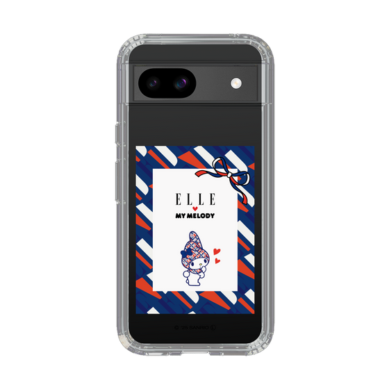 スリムプロテクションケース［ ELLE×マイメロディ＆クロミ - トリコロールカラーグラフィック3 ］