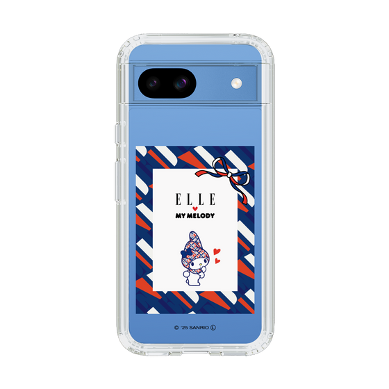スリムプロテクションケース［ ELLE×マイメロディ＆クロミ - トリコロールカラーグラフィック3 ］