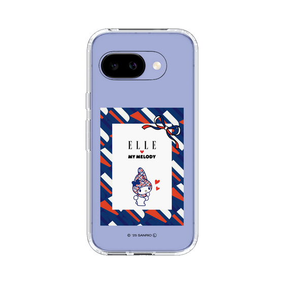 スリムプロテクションケース［ ELLE×マイメロディ＆クロミ - トリコロールカラーグラフィック3 ］